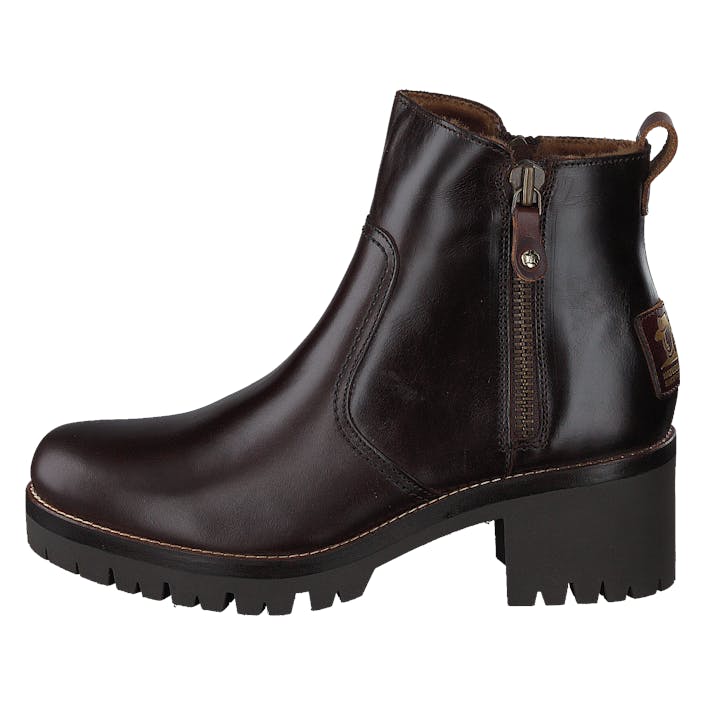 Pauline Igloo Brk B1 Pull-up Marron / Brown, Female, Shoes, High boots and Ankle boots, ankle-boots, Brown/Grey, EU 38