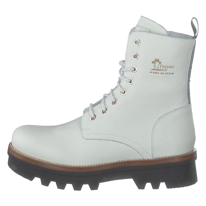 Miren B1 Napa Blanco / White, Female, Topánky, Členkové topánky, Členkové topánky, Biely, EU 40