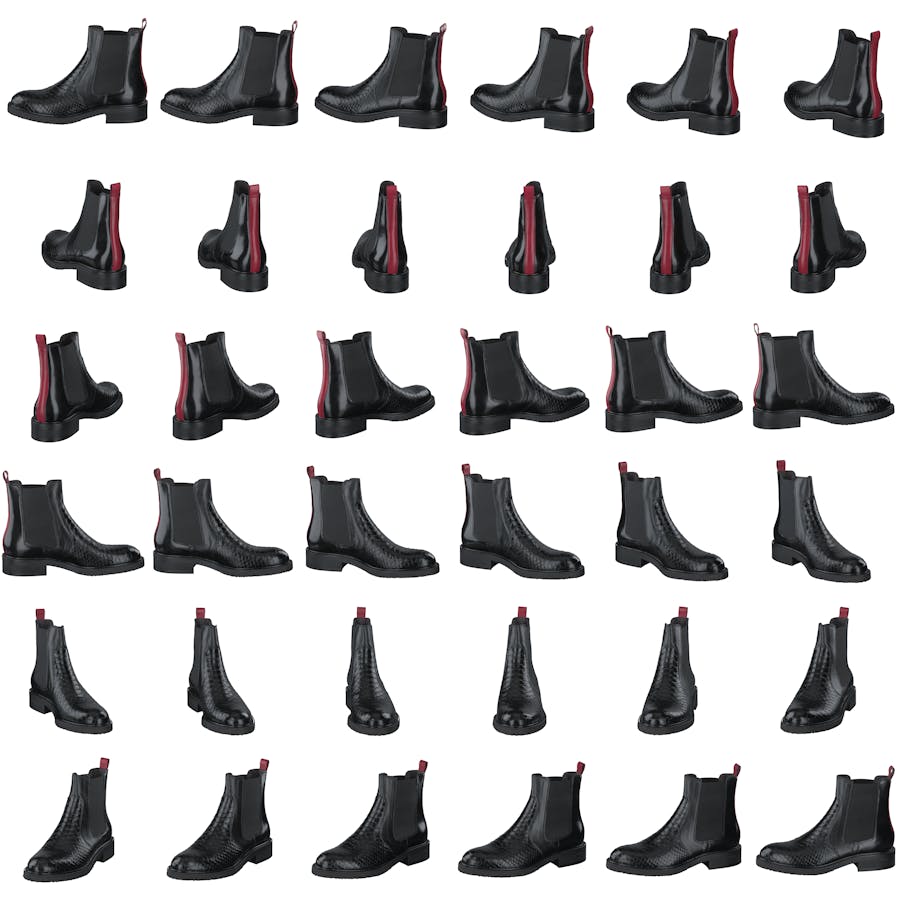 1340-319 Black Red - Bild 8