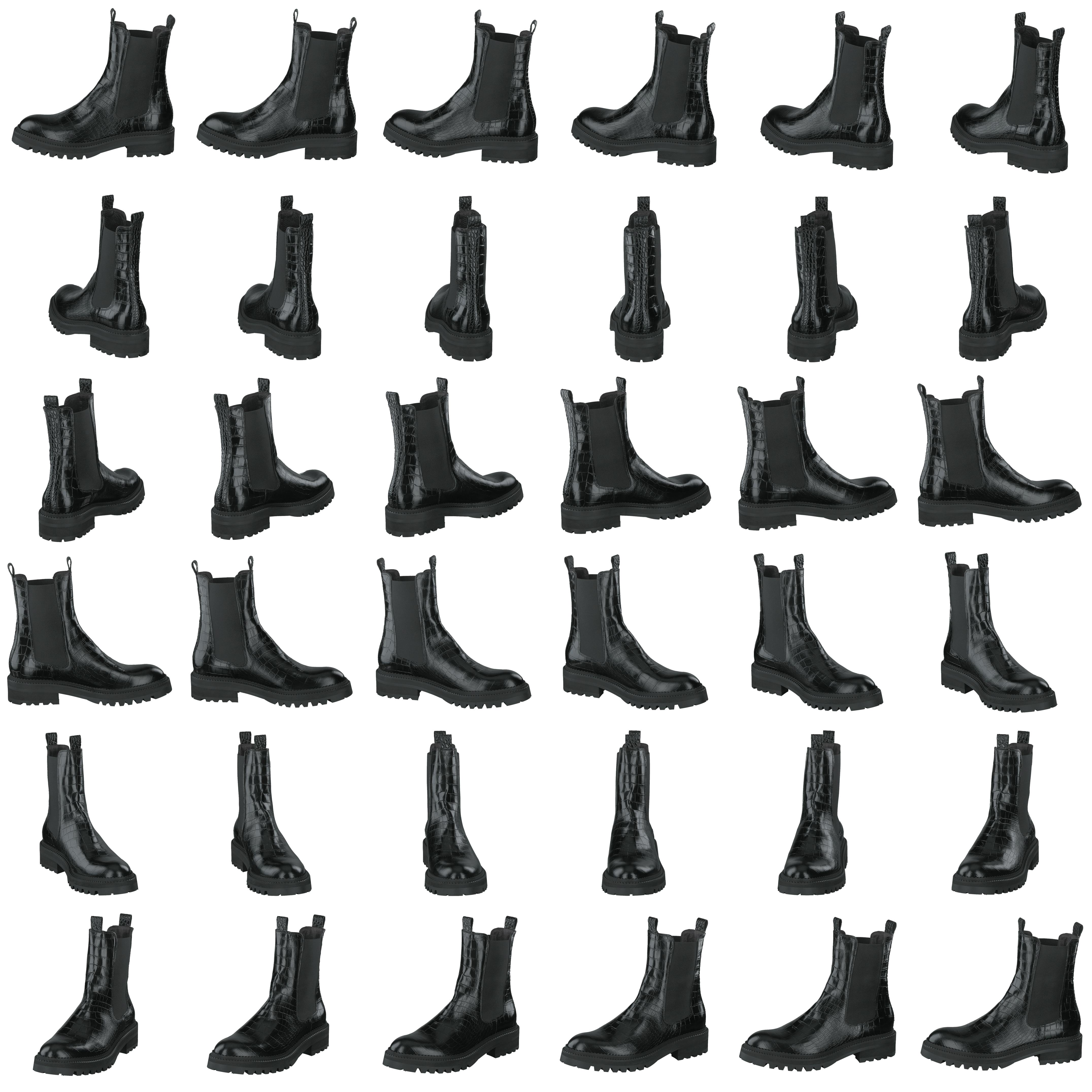 1304-20 Black Croco - Bild 8