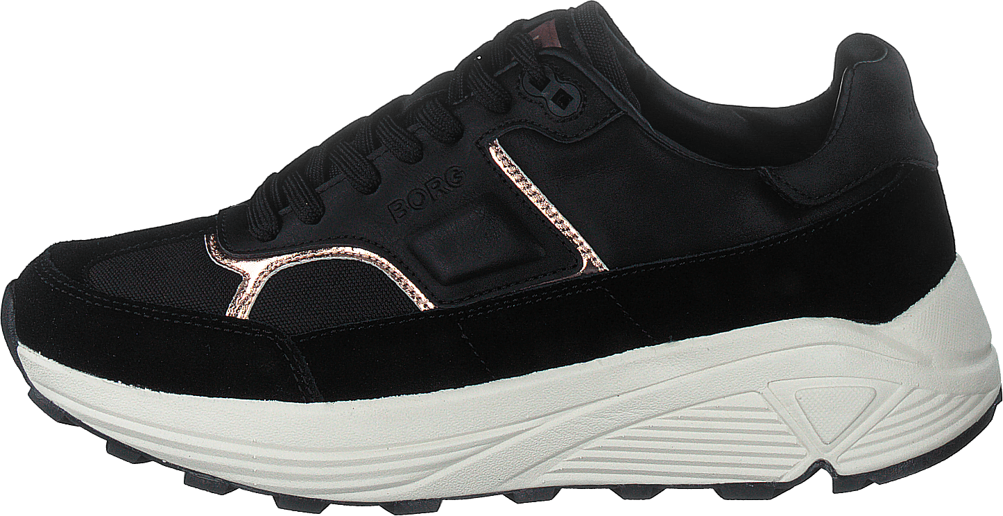 R1300 Nyl Met W Black-rose Gold, Female, Shoes, Trainers, Sneakers, Black, EU 36