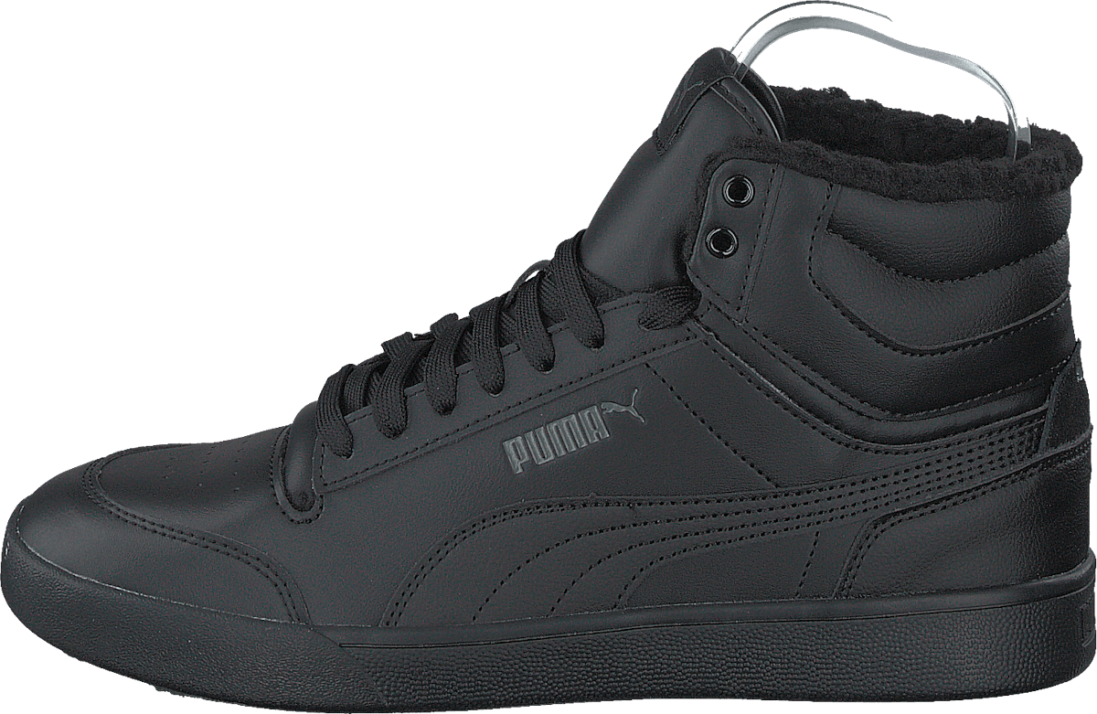 Puma Shuffle Mid Fur Puma Black-puma Black