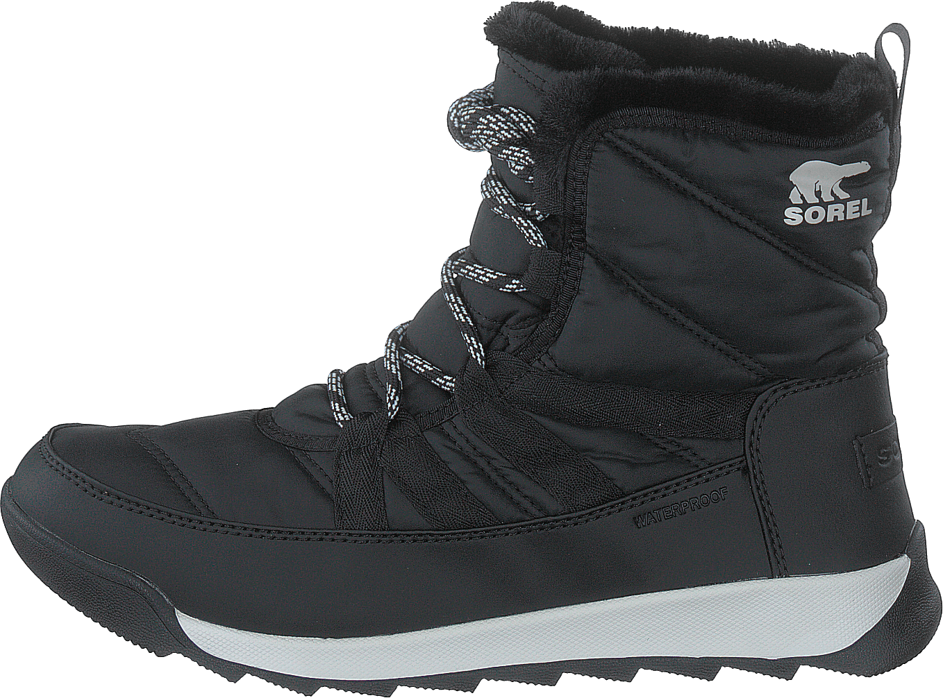 Whitney Ii Short Lace Wp Black, Female, Sko, Boots, Boots, Sort, EU 40,5