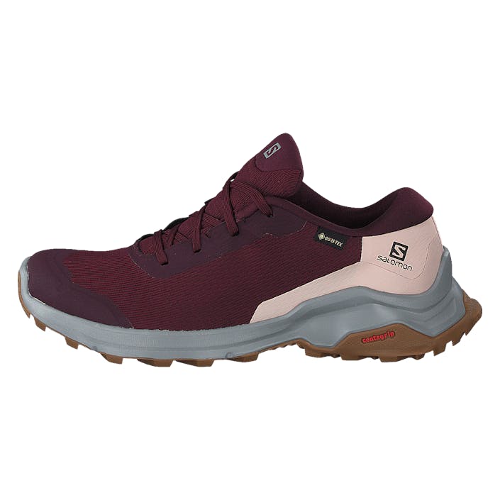 X Reveal Gtx W Wine Tasting/alloy/peachy Keen, Female, Sko, Sneakers, sportssko, Lilla, EU 37 1/3