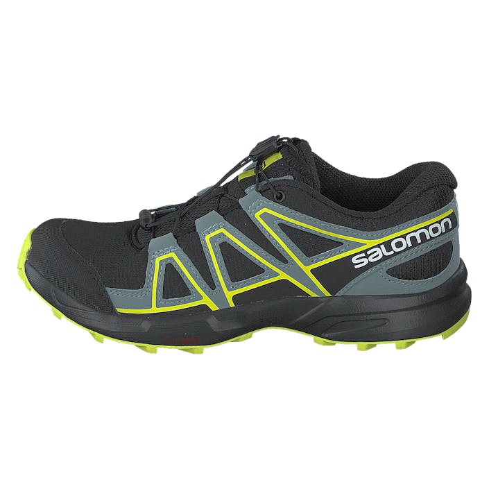 Speedcross J Black/black/evening Primrose, Unisex, Buty, Sneakersy, buty sportowe, Czarny, EU 33