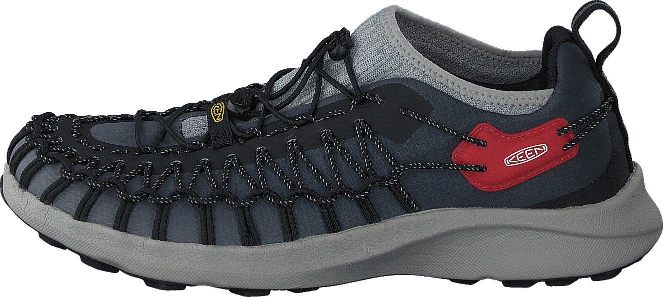 Ke Uneek Snk Sneaker Black-red Carpet