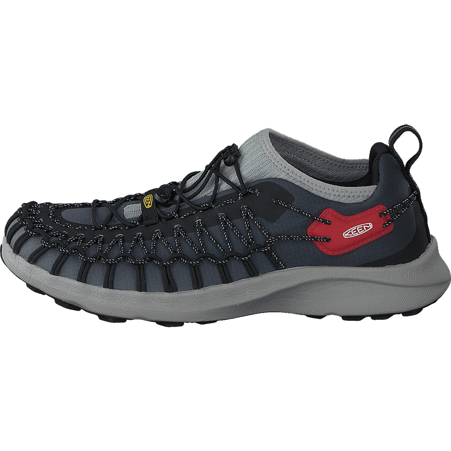 Ke Uneek Snk Sneaker Black-red Carpet