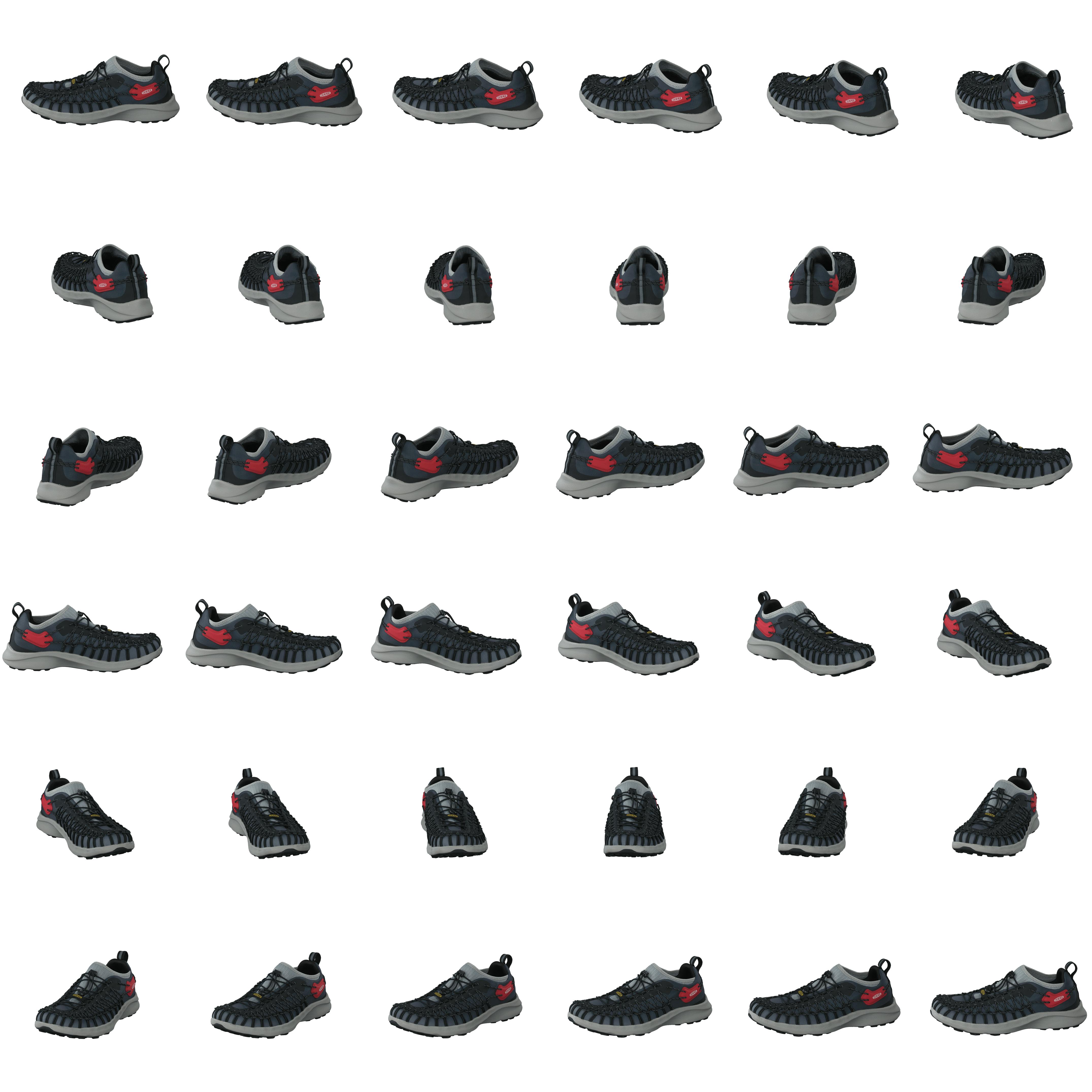 Ke Uneek Snk Sneaker Black-red Carpet - Bild 8