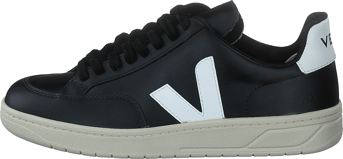 V-12 Leather Black_white Black White, Female, Scarpe, Sneakers, Sneakers, Nero, EU 41