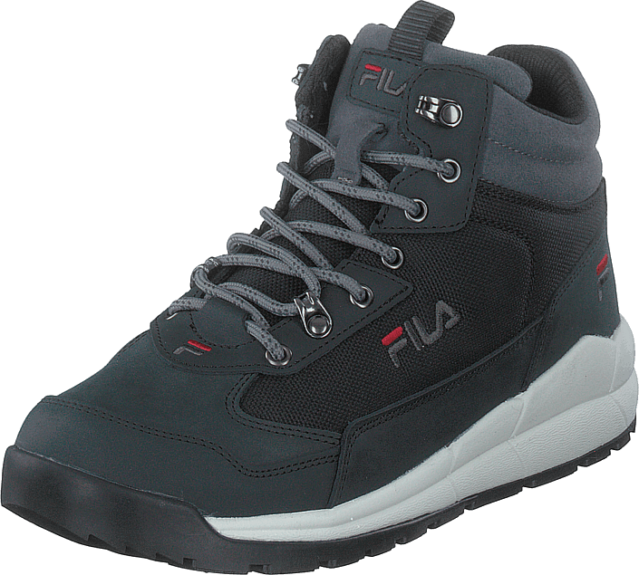 Alpha Mid Black / Castle Rock, Male, Shoes, Trainers, high-top sneakers, Black, EU 45