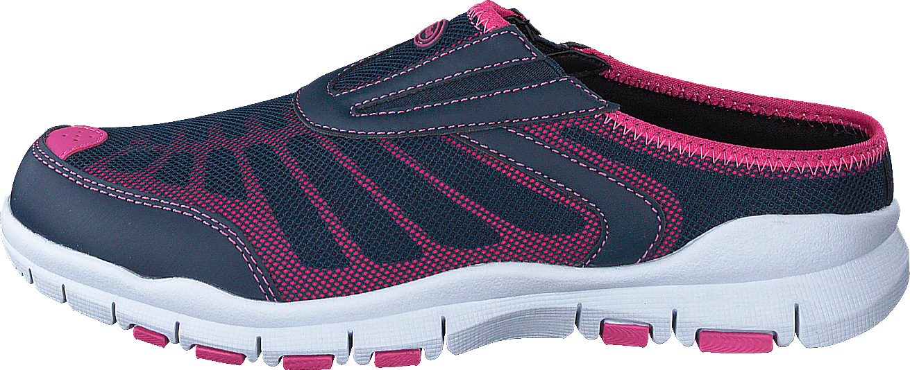 Jump Next Dk Blue/pink, Female, Skor, Sneakers, tofflor, Blå, EU 37