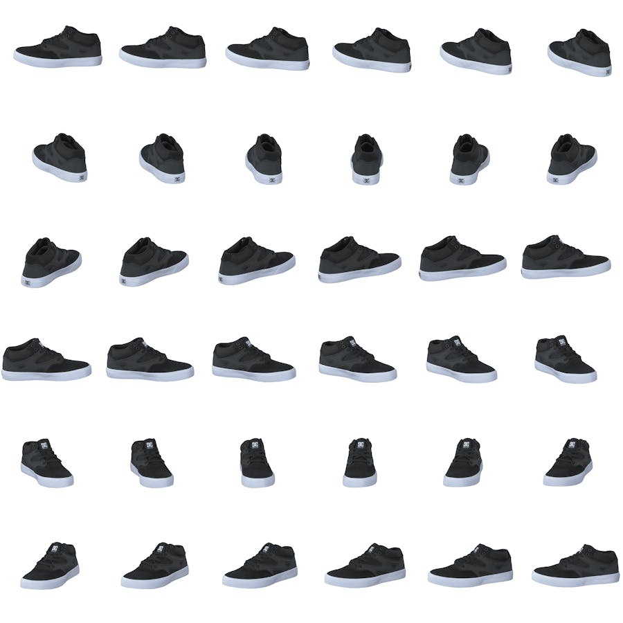 Kalis Vulc Mid Black/white - Bild 8