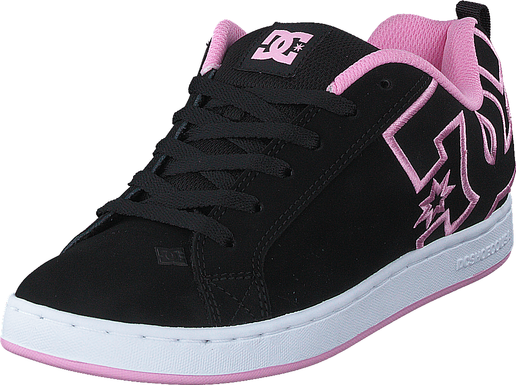 Court Graffik Black/white/pink