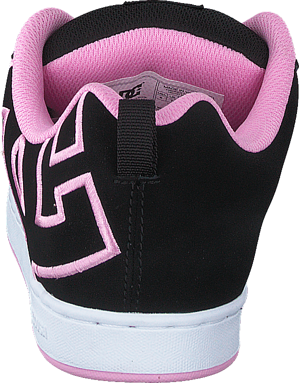 Black and pink dc shoes on sale