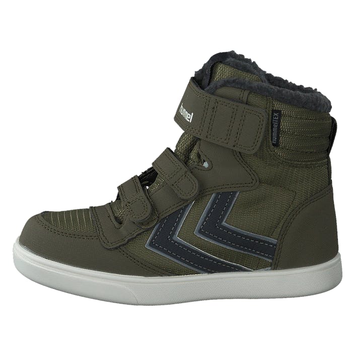Stadil Super Poly Boot Mid Rec Dark Olive, Unisex, Shoes, Boots, high-top sneakers, Green, EU 32