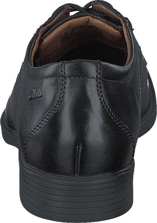 Whiddon Plain Black Leather