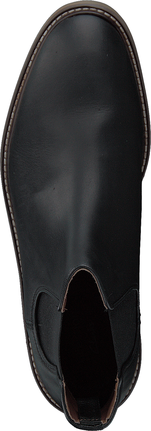 Jaxen Chelsea Black Leather
