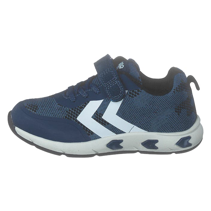 Flash Run Jr Blue Saphire, Unisex, Skor, Sneakers, sportskor, Blå, EU 30