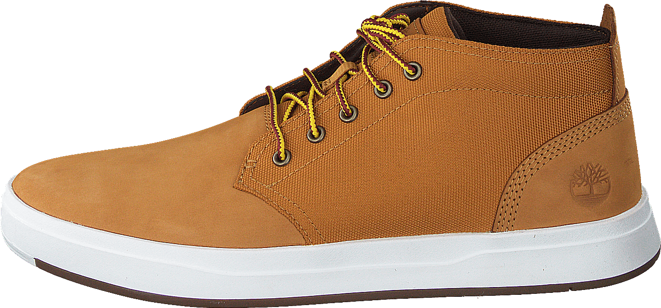 Davis Square F/l Chukka Wheat, Male, Sapatos, Sapatilhas, tênis cano longo, Castanho/Laranja, EU 43,5