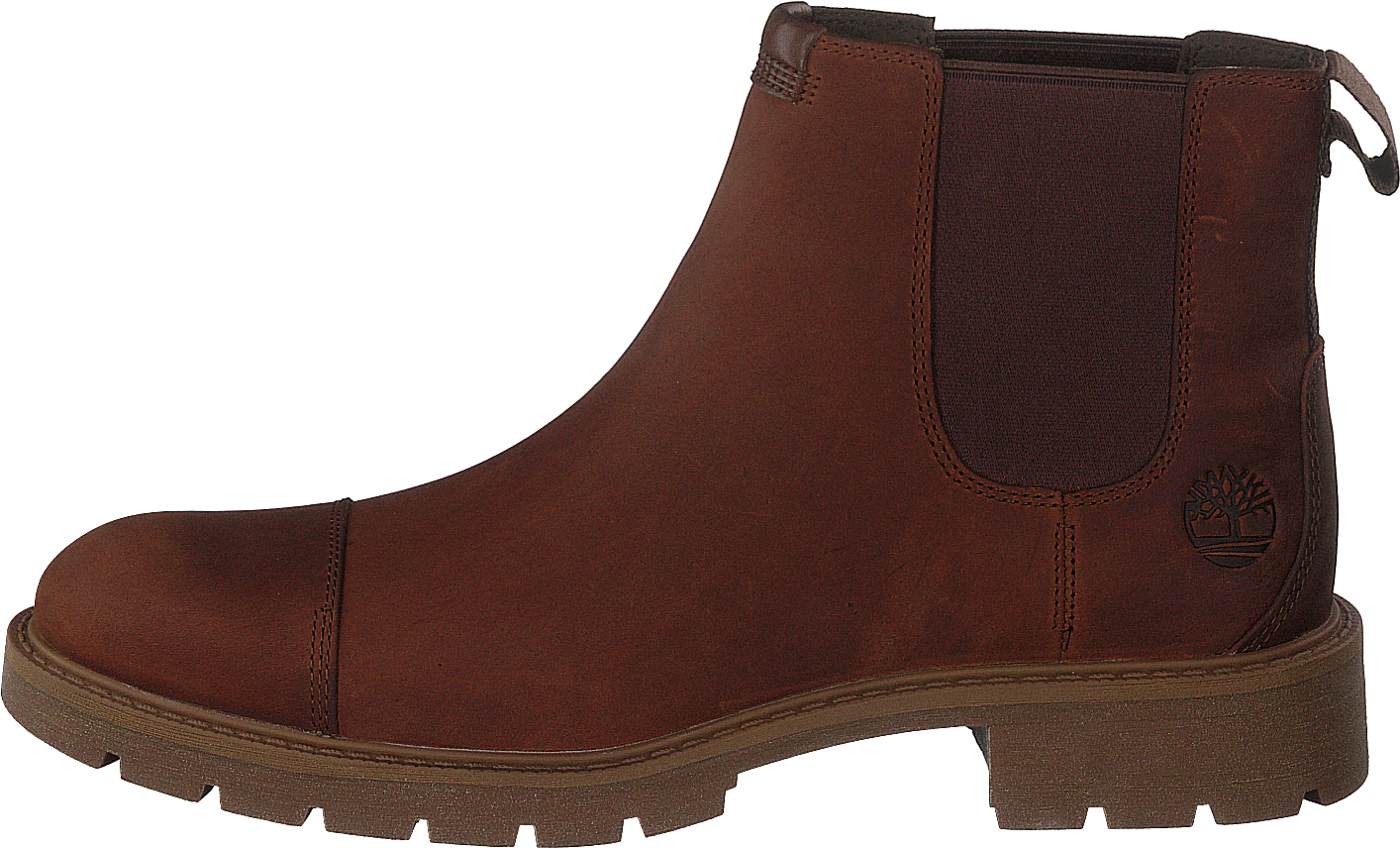 Elmhurst Chelsea Basic Saddle, Male, Sapatos, Botas, chelsea boots, Castanho, EU 45,5