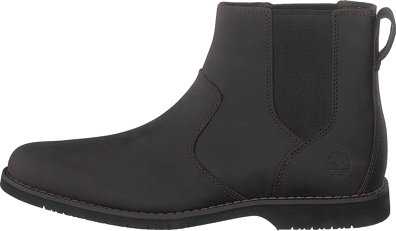 Woodhull Chelsea Basic Dark Brown, Male, Shoes, Boots, chelsea boots, Brown, EU 43,5 (UK 9)