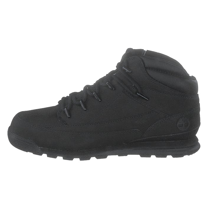 Euro Rock Water Resistant Basi Jet Black, Male, Shoes, Boots, high-top sneakers, Black, EU 41,5 (UK 7,5)