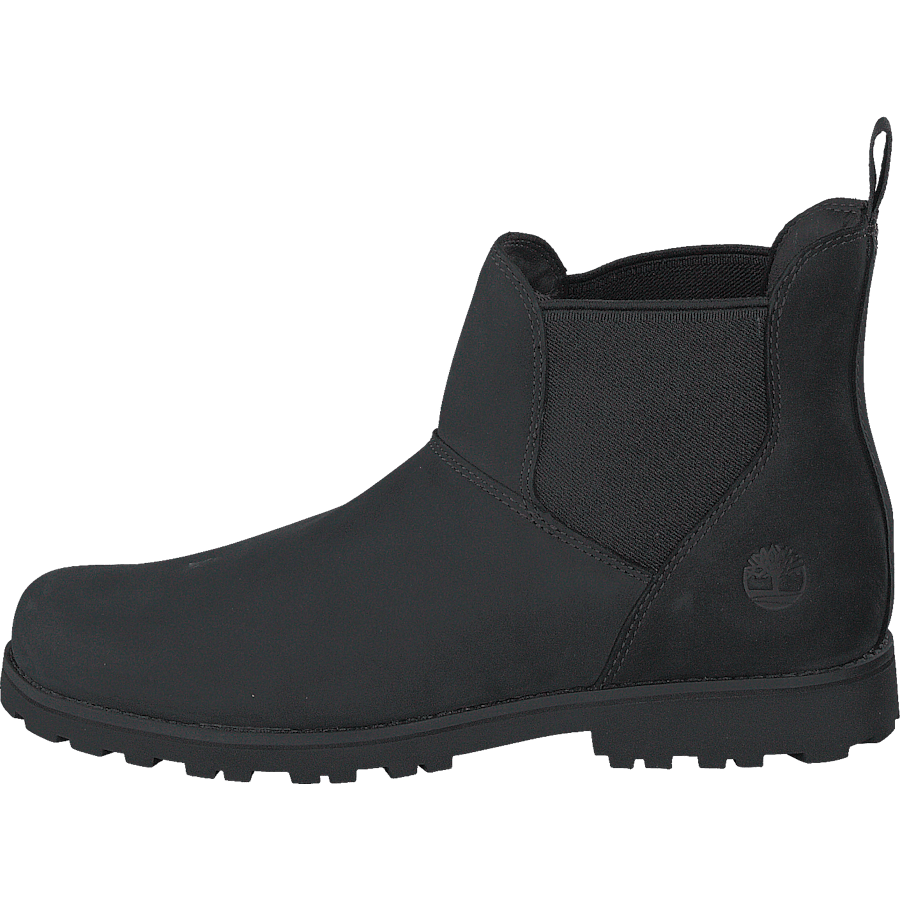 Asphalt Trail Chelsea Boot Jet Black