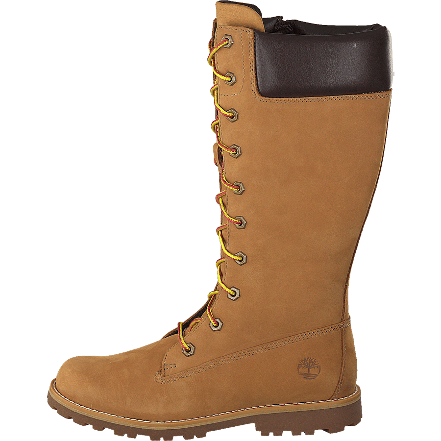Girls Classic Tall Lace Up Wit Wheat