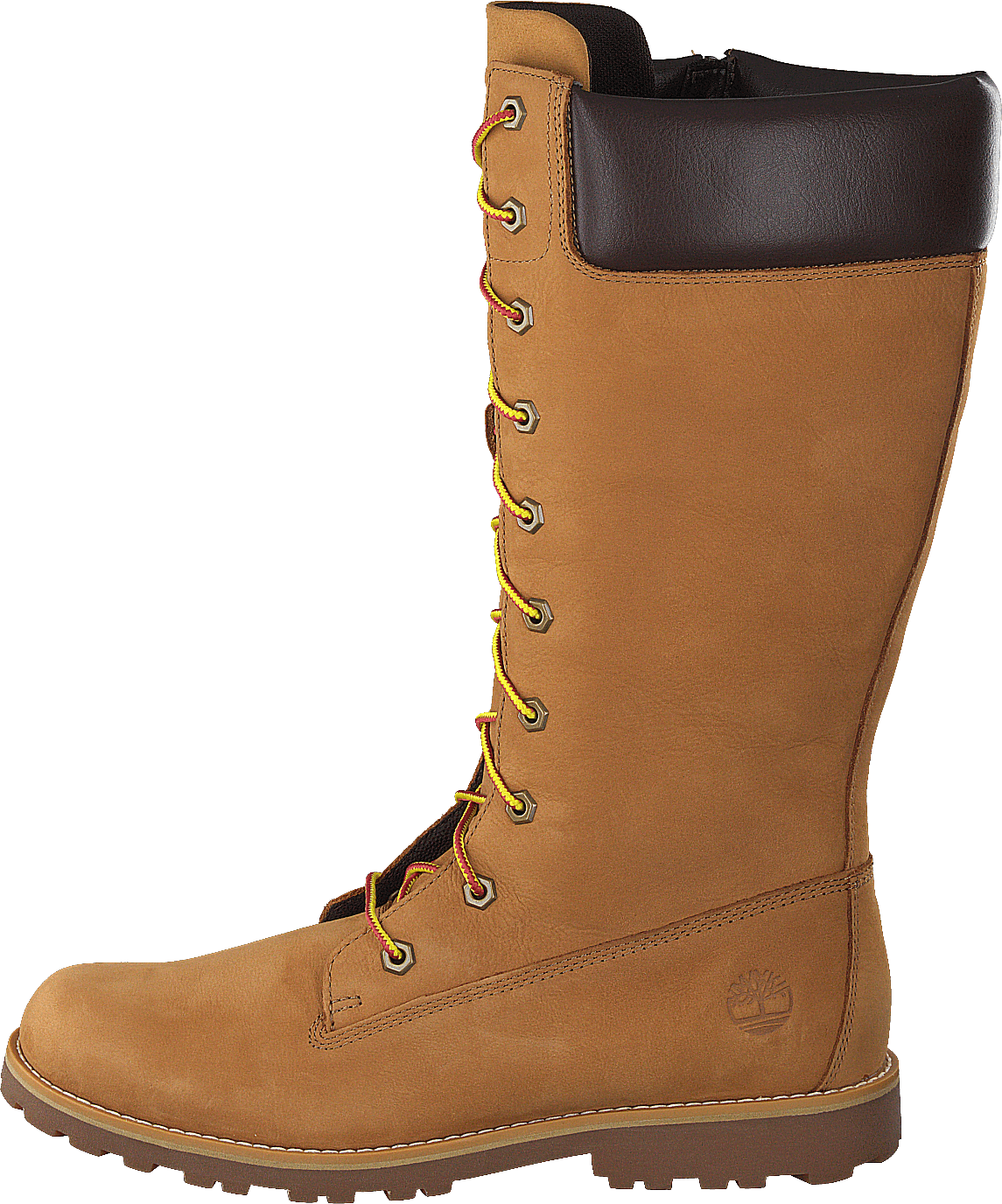 Girls Classic Tall Lace Up Wit Wheat, Unisex, Shoes, Boots, Boots, Brown, EU 37