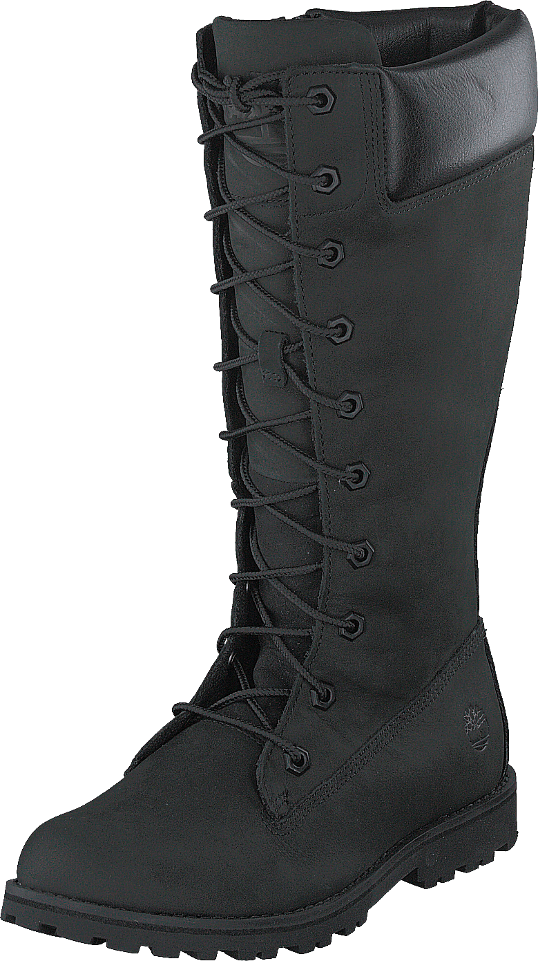 Girls Classic Tall Lace Up Wit Black - Bild 3