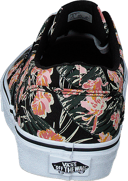 Wm Doheny (palm Floral) Black/white