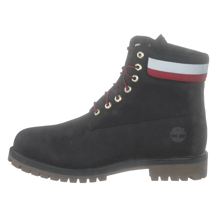 6" Prem Rubber Cup Boot Black, Male, Topánky, Členkové topánky, Členkové topánky, Čierna, EU 43