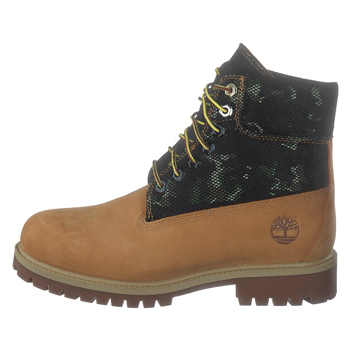 6" Heritage Textile Quarter Wp Wheat, Male, Obuv, Kotníkové boty, Kotníkové boty, Hnědý, EU 44,5