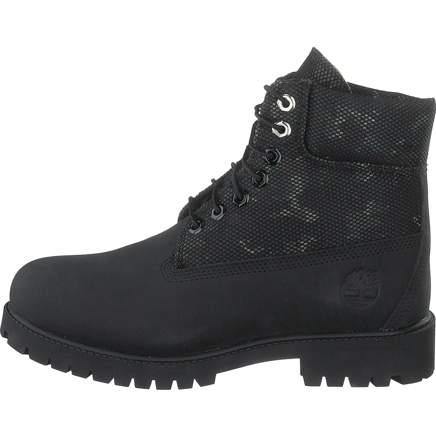 6″ Heritage Textile Quarter Wp Black