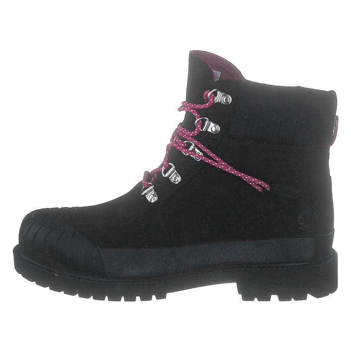 Timberland Heritage 6in Rubber Black, Female, Topánky, Členkové topánky, Čierna, EU 39