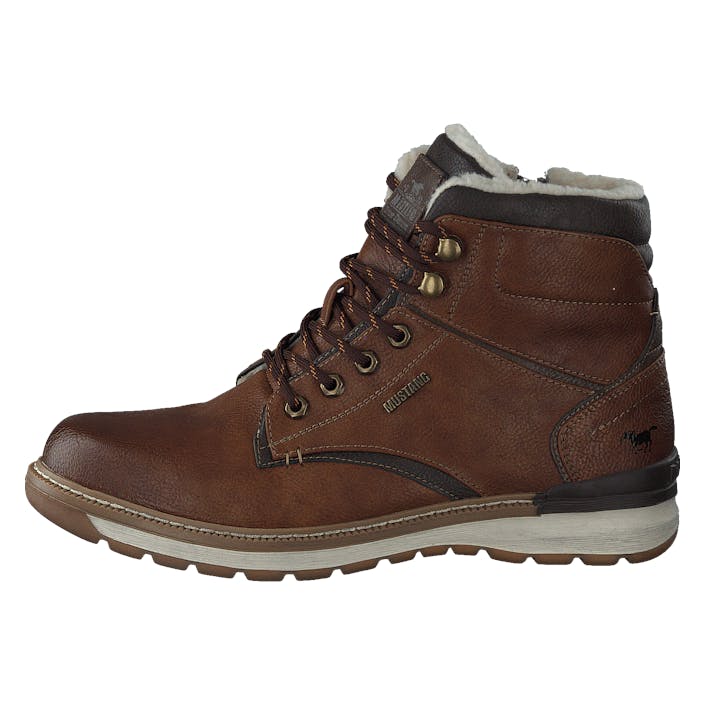 4141604 Cognac, Male, Schoenen, Laarzen, Laarzen, Bruin, EU 43