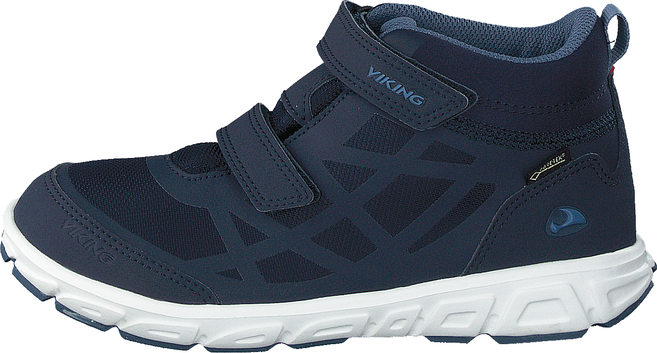 Veme Reflex Mid GTX 2V Navy/Demin, Unisex, Shoes, Trainers, hiking boots, Blue, EU 24