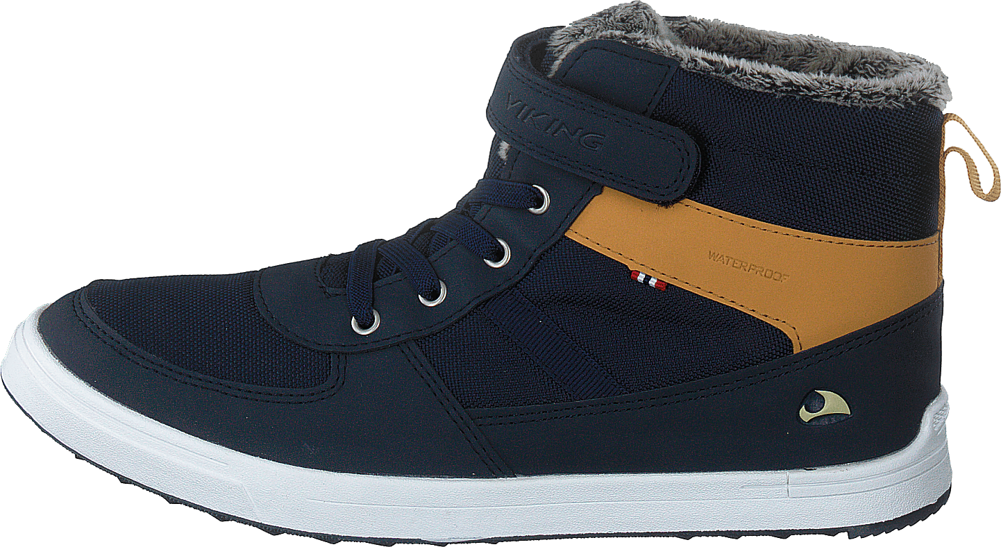 Lucas Mid WP Warm Jr Navy/Honey