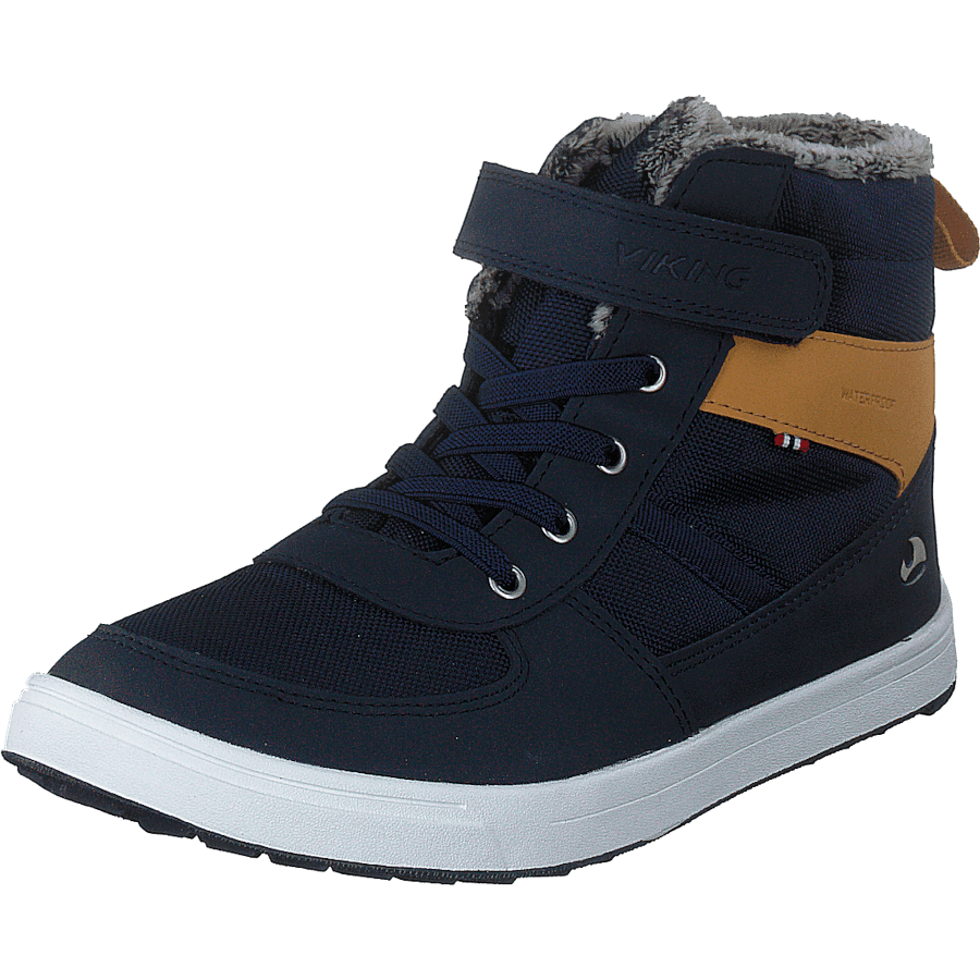 Lucas Mid WP Warm Jr Navy/Honey - Bild 3