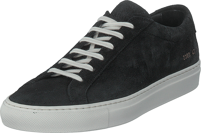 Achilles Low In Waxed Suede 23 Black