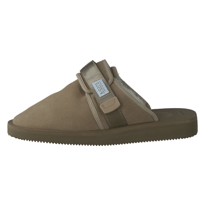 Zavo-mab Taupe, Unisex, Schoenen, Sandalen en Sloffen, sandalen, Bruin, EU 43