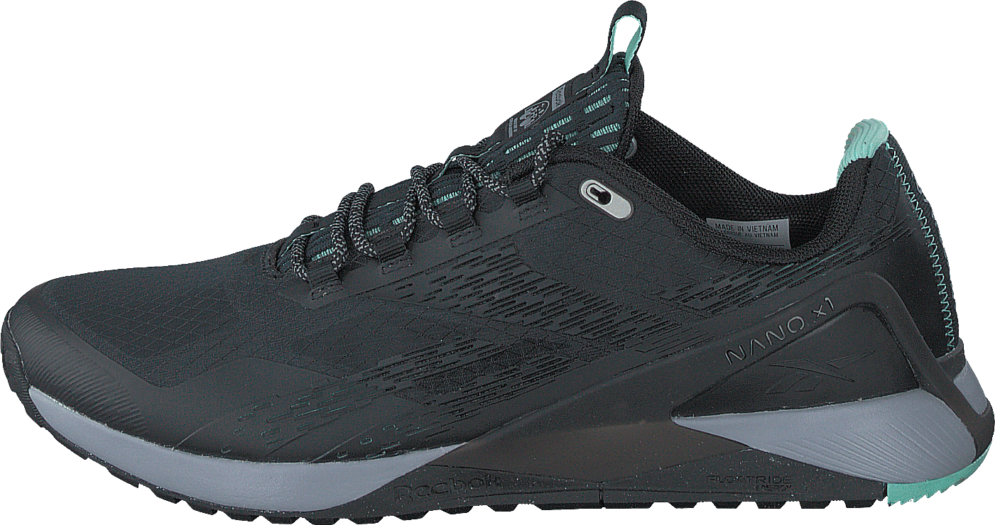 Nano X1 Tr Adventure Cblack/pixmin/cdgry4, Female, Shoes, Trainers, Sneakers, Black, UK 3,5