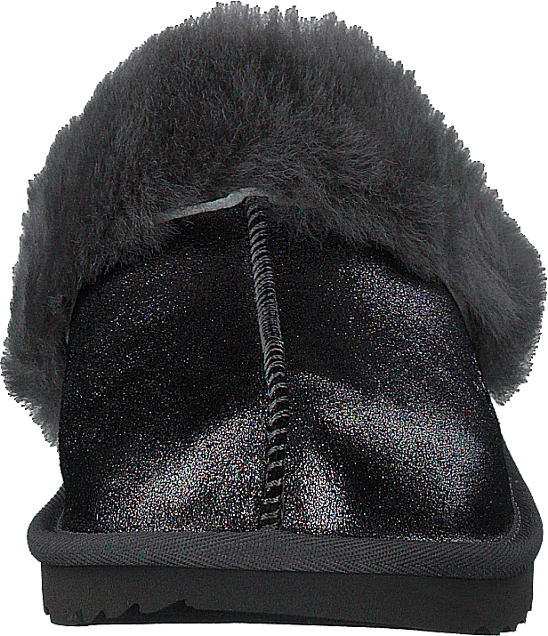 Black glitter ugg slippers shop