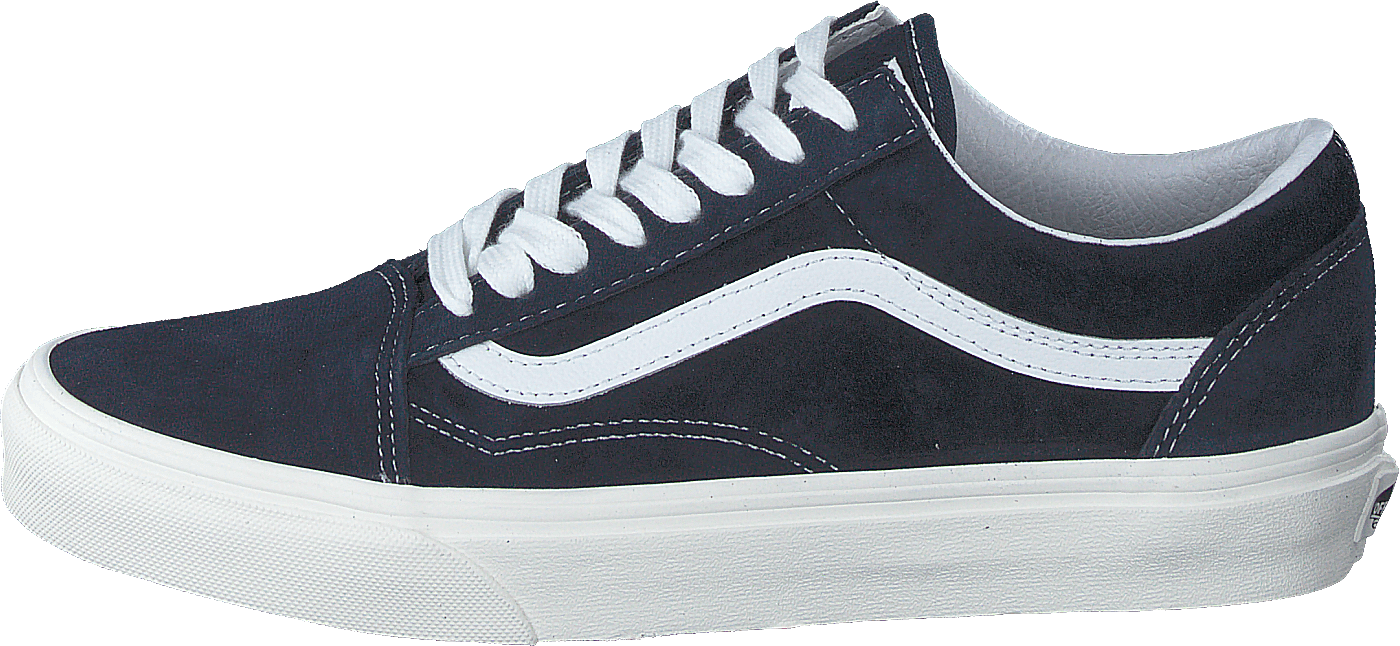 Ua Old Skool (Suede)Parisian Night Snow White, Unisex, Skor, Sneakers, Sneakers, Blå, EU 44