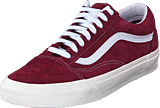 Ua Old Skool (pig Suede)pomegrntsnwwht - Bild 9