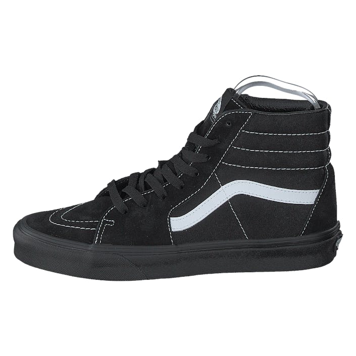 Ua Sk8-hi (suede/canvas)blkblktrwht, Unisex, Schoenen, Sneakers, hoge sneakers, Zwart, EU 46