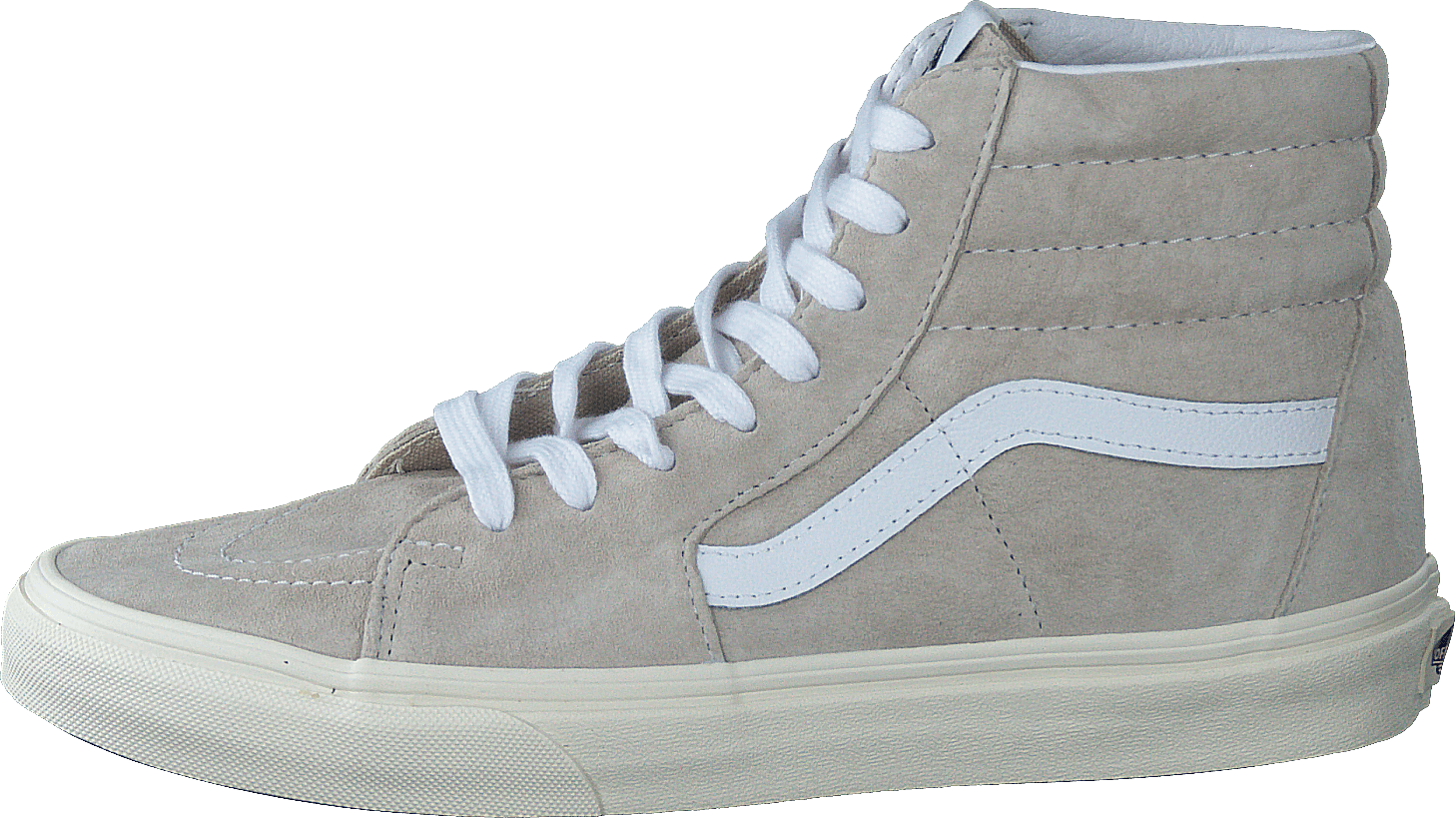 Ua Sk8-hi (pig Suede)oatmealsnowwht, Unisex, Skor, Sneakers, höga sneakers, Grå, EU 41