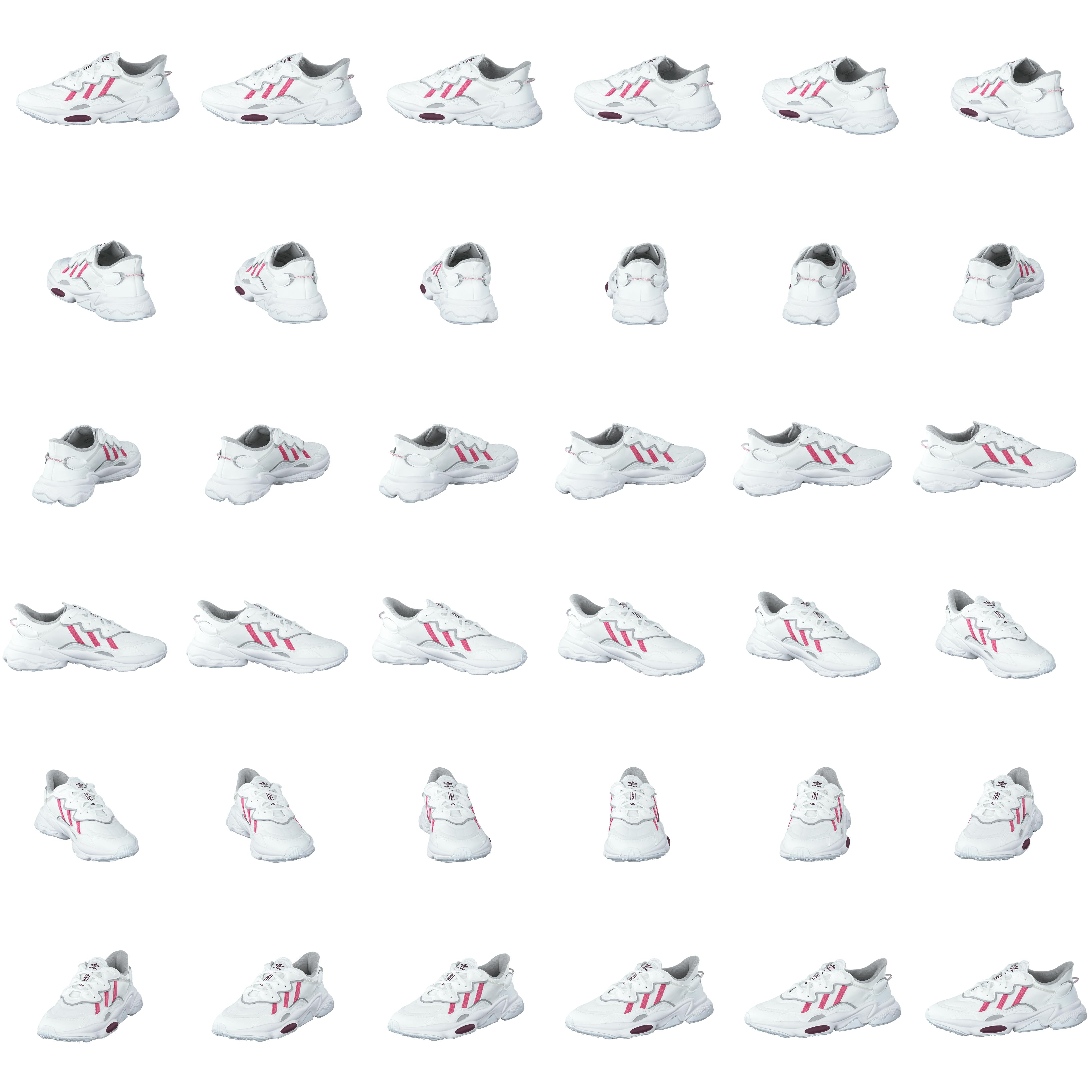 Ozweego W Cloud White / Rose Tone / Victory Crimson - Bild 8