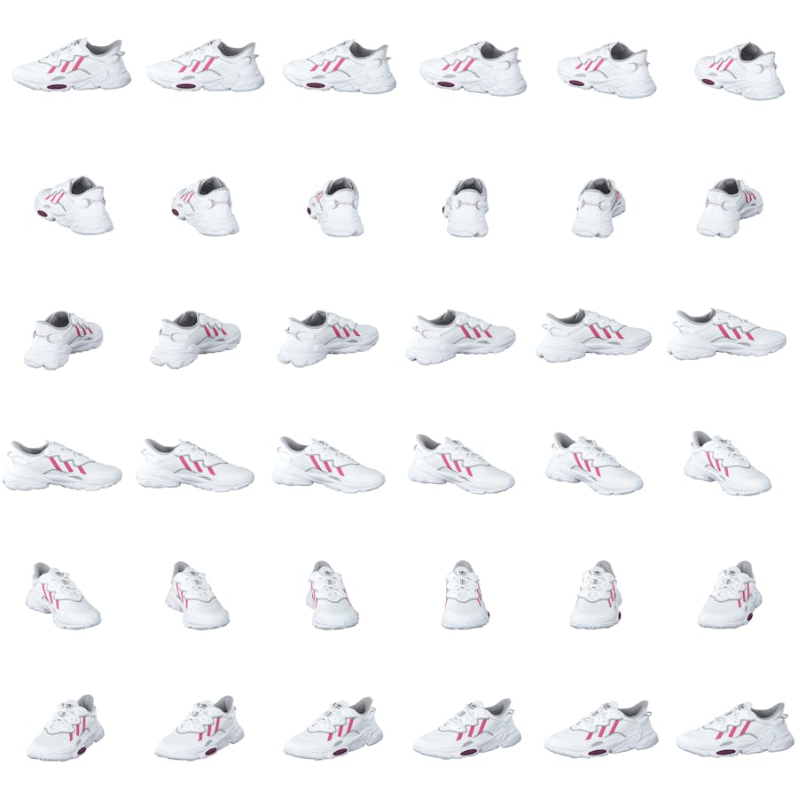 Ozweego W Cloud White / Rose Tone / Victory Crimson - Bild 8