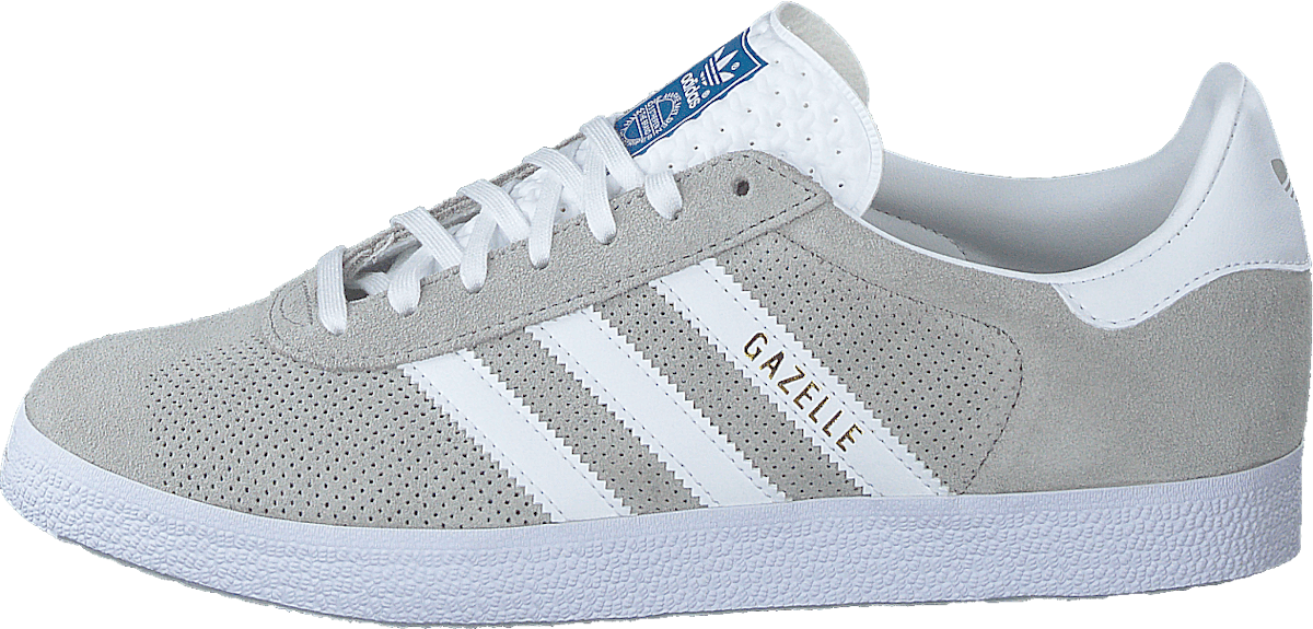 Gazelle Clear Grey / Cloud White / Gold Metallic